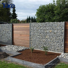 galvanisierter Gabionen-Steinkäfig Dichtung Gabion-Korb-Stützmauer, Steinkörbe für Stützmauern 2.0mm